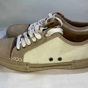 Cole Haan Mens size 9.5 US Casual Suede, Leather and textile sneaker lace ups